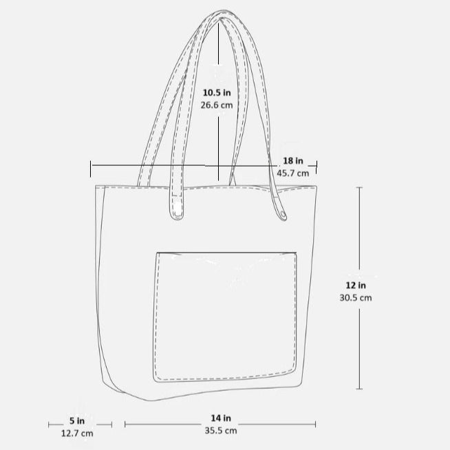 Genuine Leather Tote Bag 02