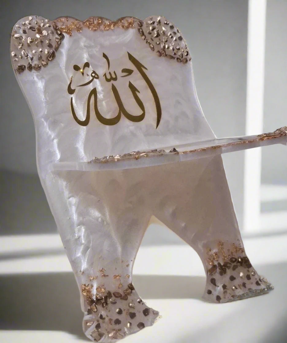 Elegant Resin Quran Rehal | Quran Stand | Bookmark | Book Holder