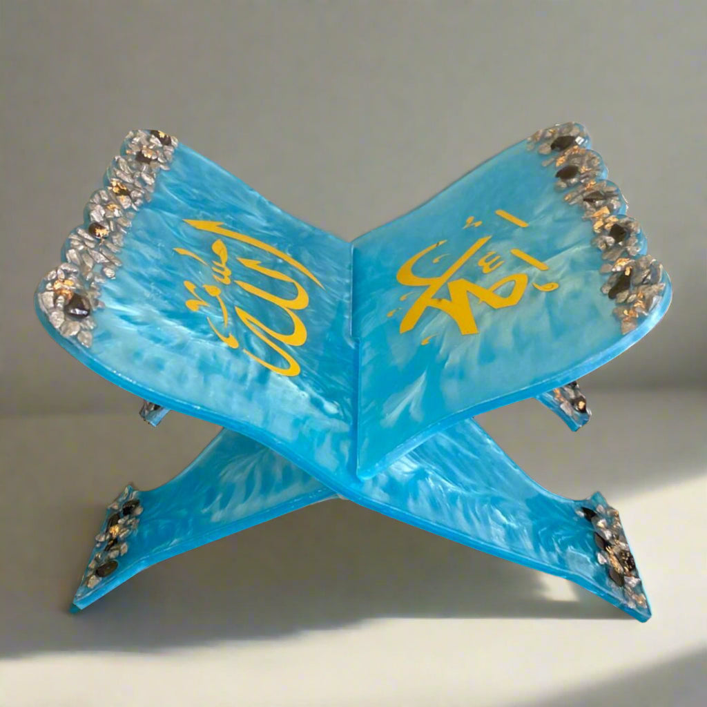 Elegant Resin Quran Rehal | Quran Stand | Bookmark | Book Holder