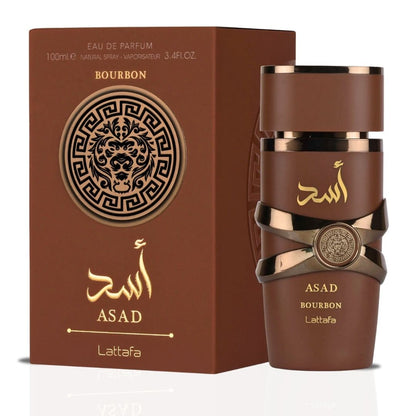 Asad Bourbon 100ml (3.4 oz) EDP Spray by Lattafa