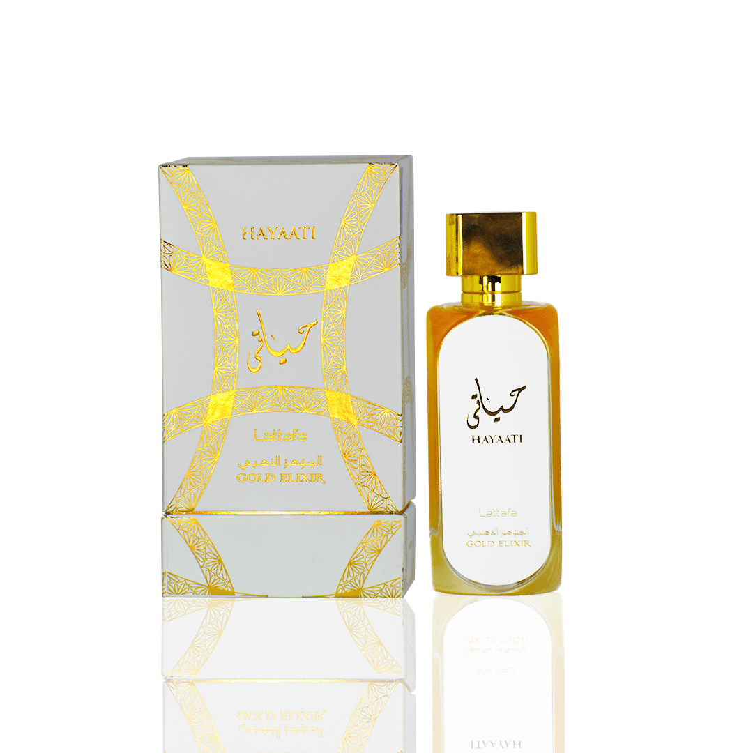 Hayaati Gold Elixir 100ml (3.4 oz) EDP Spray by Lattafa