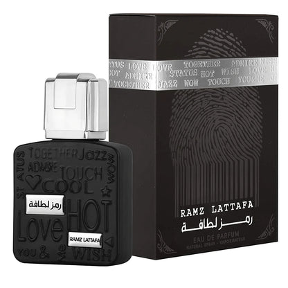 Ramz Lattafa Silver for Men EDP - 100ML (3.4oz)