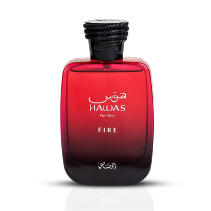 Hawas Fire For Him Eau De Parfum Spray 100ml (3.4 Oz) By Rasasi