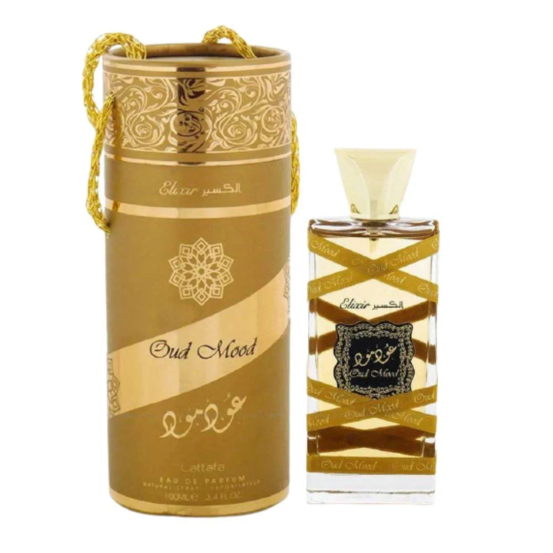 Oud Mood Elixir 100ml (3.4 oz) EDP Spray by Lattafa