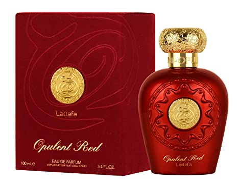 Opulent Red 100ml (3.4 oz) EDP Spray by Lattafa