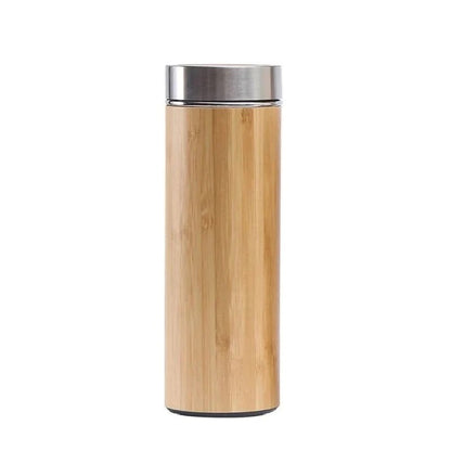 Bamboo Water Bottle with Laser Engraving