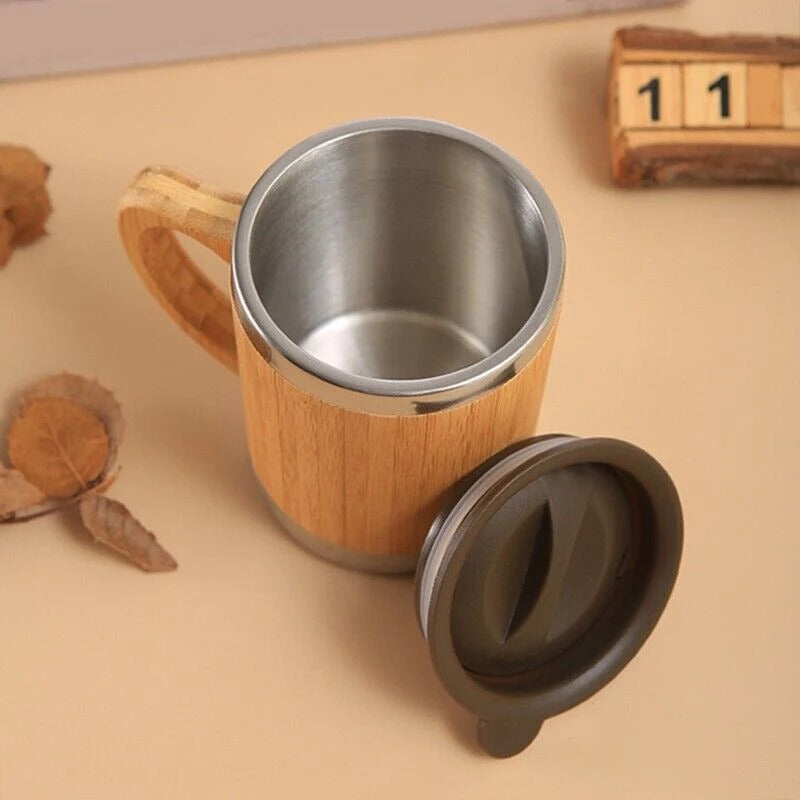 Bamboo Coffee Mug