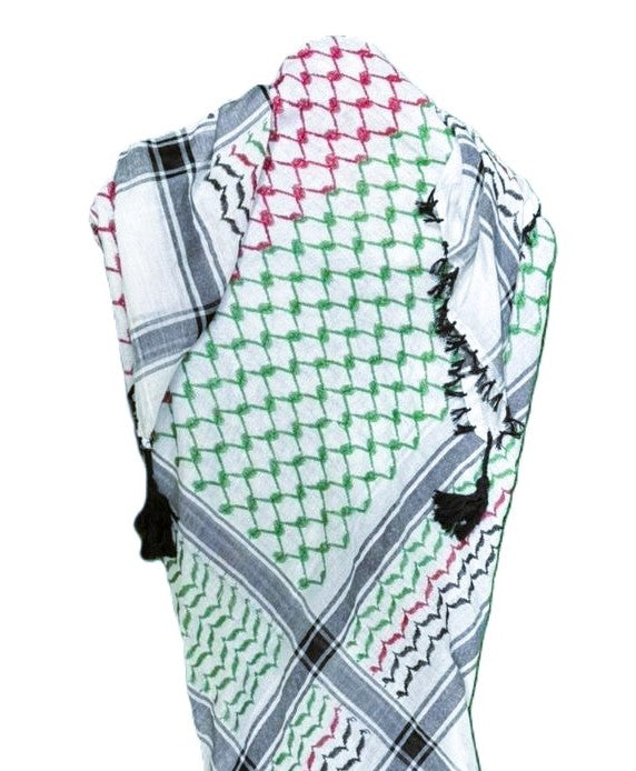 Palestinian colors Palestinian Style Cotton Keffiyeh