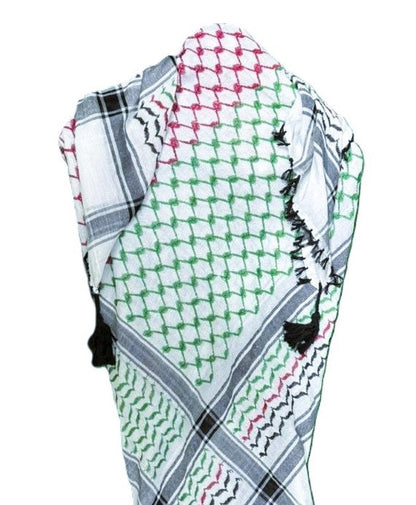 Palestinian colors Palestinian Style Cotton Keffiyeh