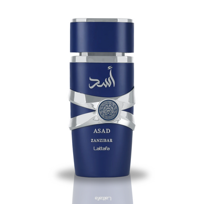 Asad Zanzibar 100ml (3.4 oz) EDP Spray by Lattafa