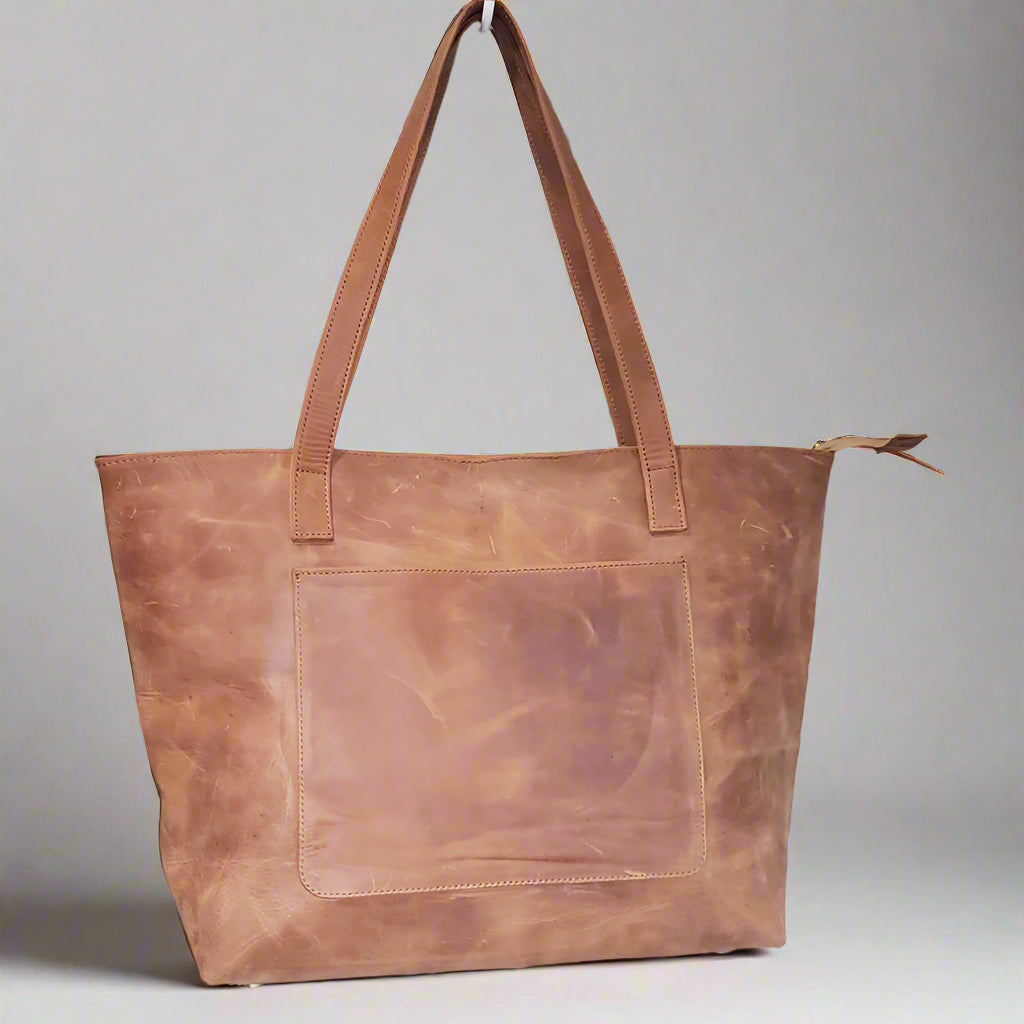 Genuine Leather Tote Bag