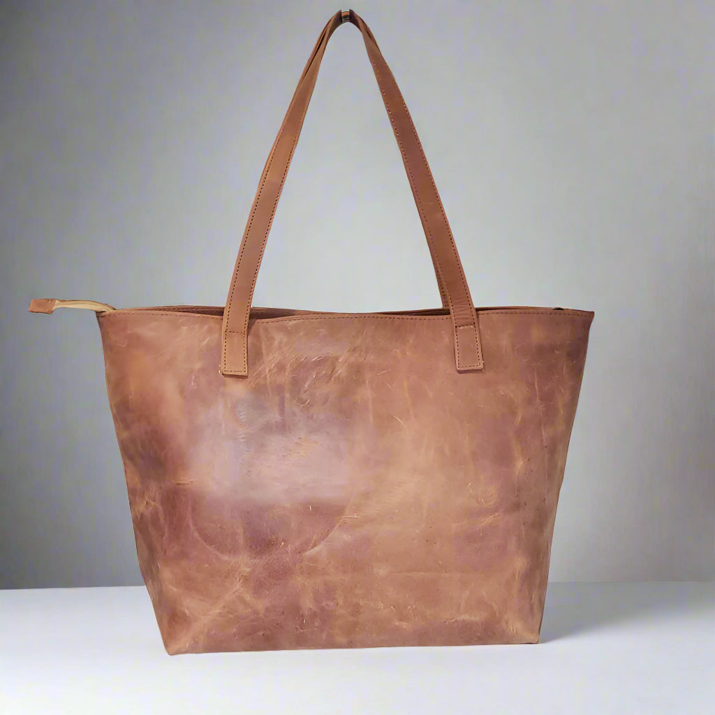 Genuine Leather Tote Bag