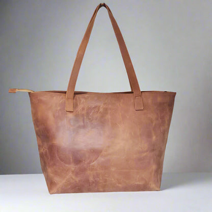 Genuine Leather Tote Bag