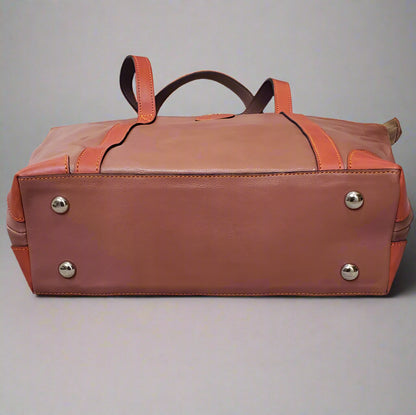 Genuine Leather Tote Bag 02