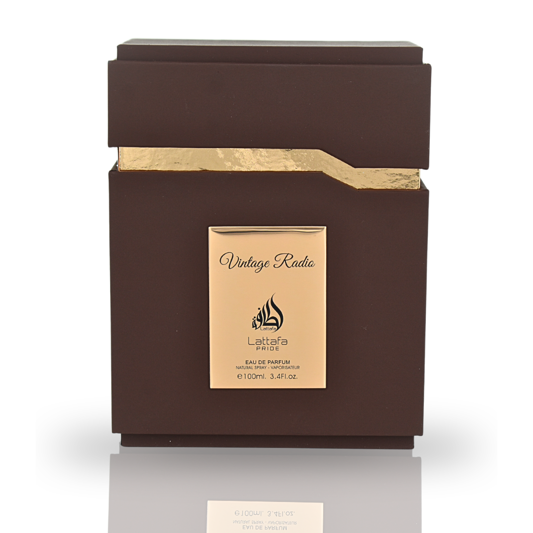 Vintage Radio Eau de Parfum Spray 100ml (3.4 oz) by Lattafa Pride