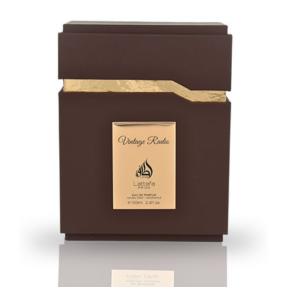 Vintage Radio Eau de Parfum Spray 100ml (3.4 oz) by Lattafa Pride